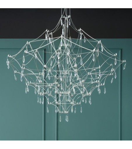 MOOSEE lampa wisząca CONSTELATION 77      GOLD - LED, stal szczotkowana