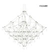 MOOSEE lampa wisząca CONSTELATION 200 -   LED, stal szczotkowana