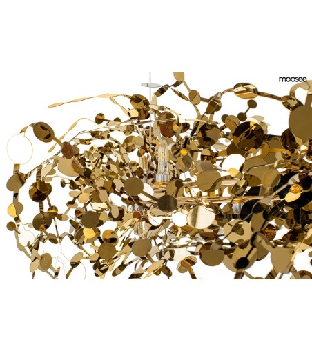 MOOSEE lampa wisząca MONETE 60 złota