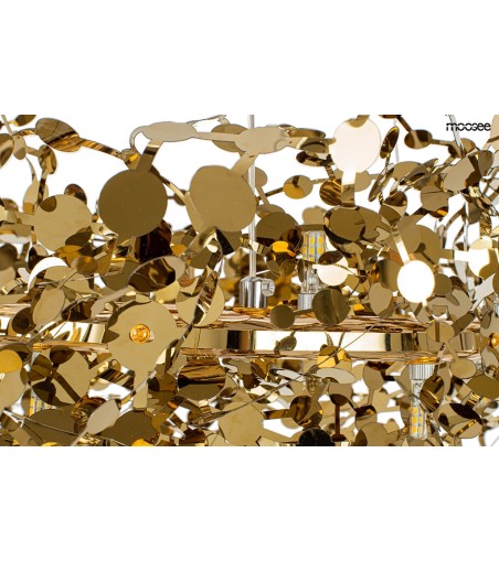 MOOSEE lampa wisząca MONETE 60 złota