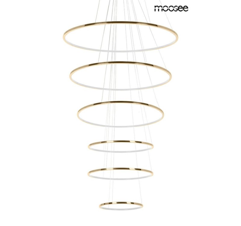 MOOSEE lampa wisząca RING SLIM XL złota