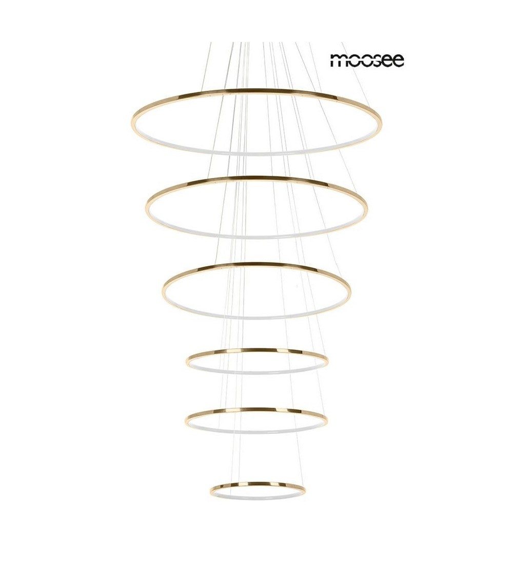MOOSEE lampa wisząca RING SLIM XL złota
