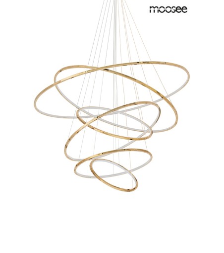 MOOSEE lampa wisząca RING SLIM XL złota