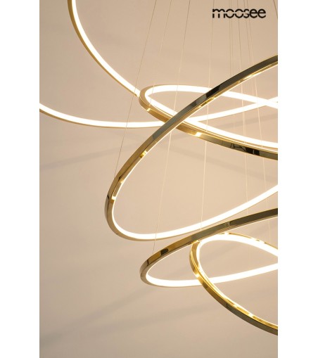 MOOSEE lampa wisząca RING SLIM XL złota