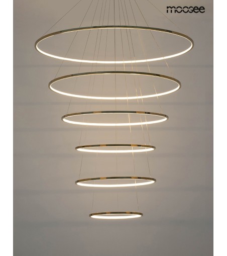 MOOSEE lampa wisząca RING SLIM XL złota