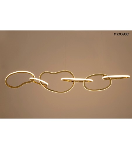 MOOSEE lampa wisząca JAZZ 6 złota