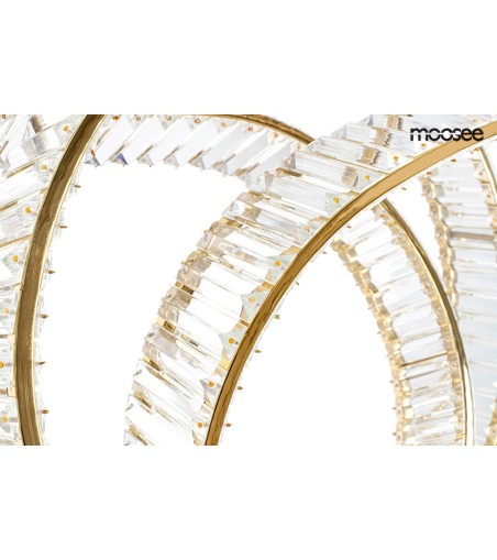 MOOSEE lampa wisząca WAVE 120 złota