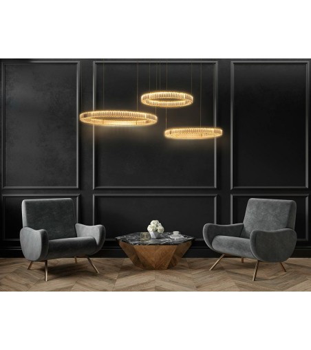 MOOSEE lampa wisząca LIBERTY 3B złota