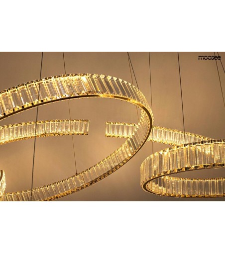 MOOSEE lampa wisząca LIBERTY LINE 8 złota