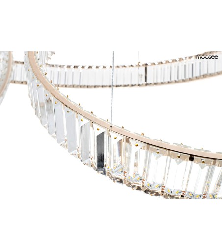 MOOSEE lampa wisząca LIBERTY LINE 8 złota