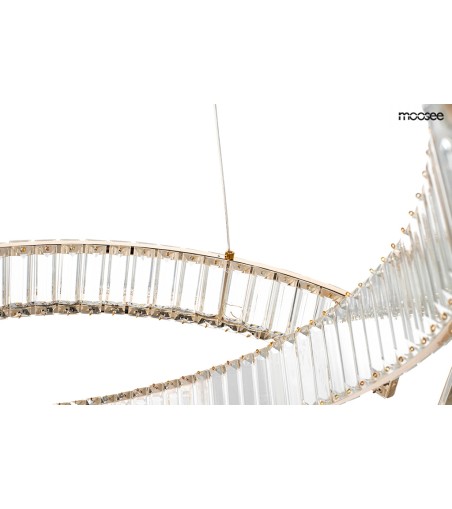 MOOSEE lampa wisząca LIBERTY LINE 8 złota