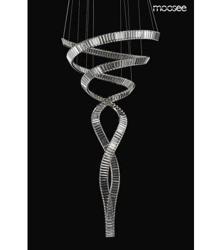 MOOSEE lampa wisząca WAVE CORDON 2B chrom