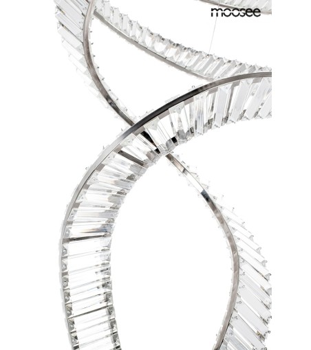 MOOSEE lampa wisząca WAVE CORDON 2B chrom