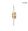 MOOSEE lampa ścienna ONDA złota