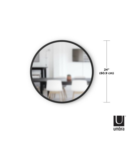 UMBRA lustro wiszące HUB 61 czarne