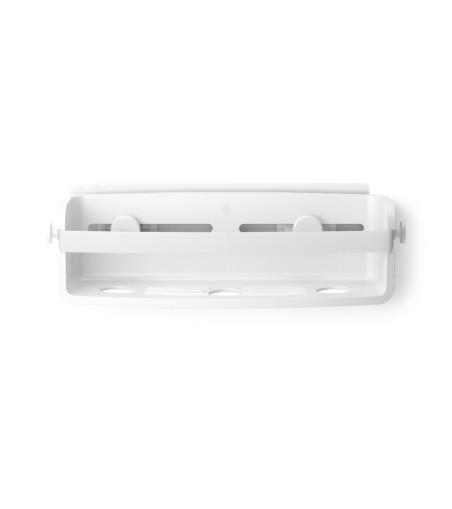 UMBRA półka prysznicowa ADHESIVE biała