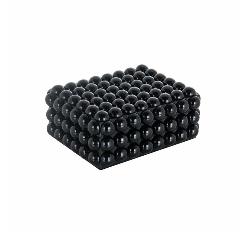 RICHMOND pojemnik na biżuterię BATOOL S czarny