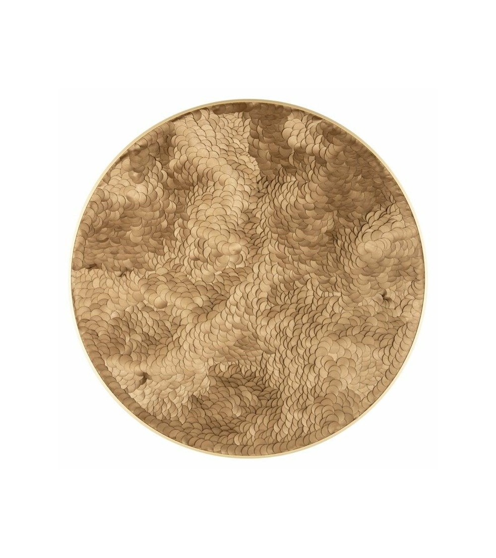 RICHMOND obraz BLOOM 110x110cm złoty