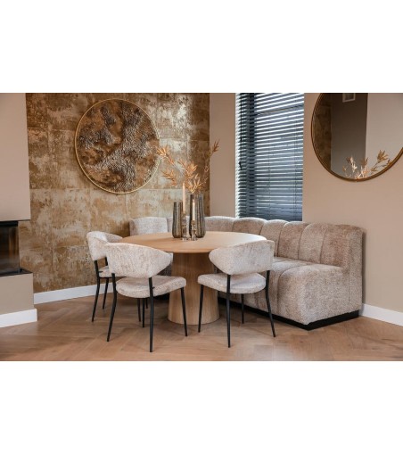 RICHMOND obraz BLOOM 110x110cm złoty