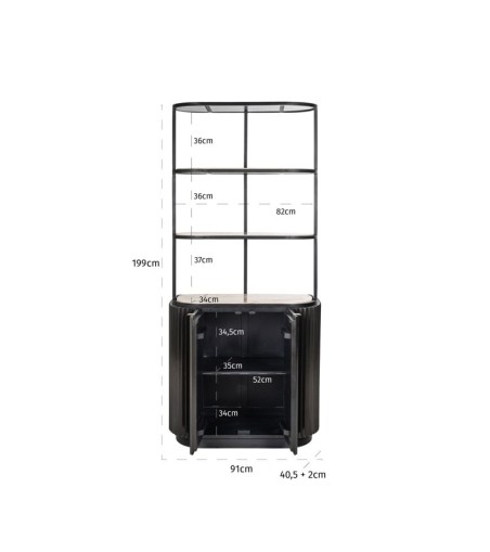 RICHMOND regał HAMPTON