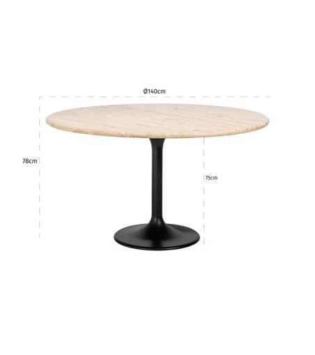 RICHMOND stół jadalniany HAMPTON 140