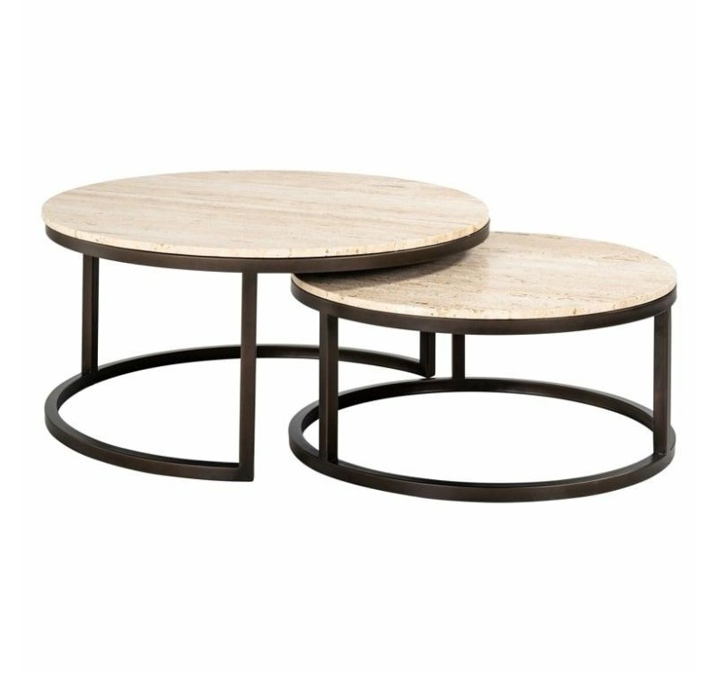 RICHMOND zestaw stolików kawowych AVALON