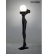 MOOSEE lampa podłogowa HUMAN MOON - włókno szklane, szkło