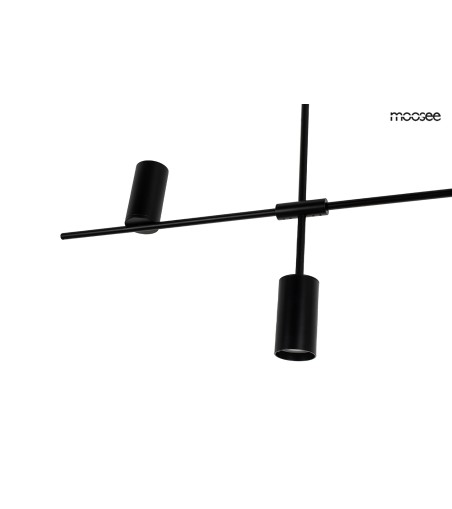 MOOSEE lampa wisząca MODERNO czarna