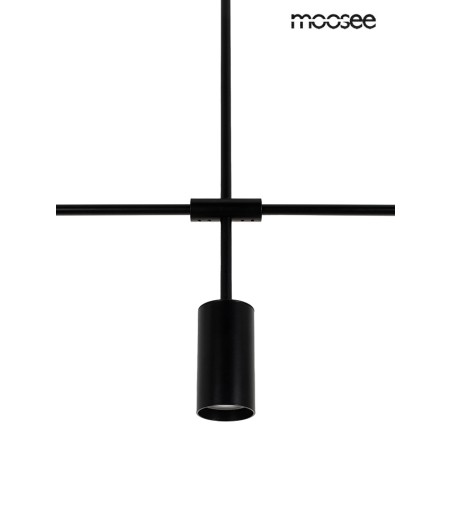 MOOSEE lampa wisząca MODERNO czarna