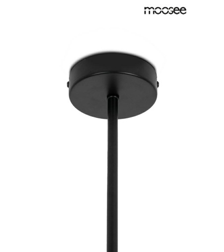 MOOSEE lampa wisząca MODERNO czarna