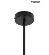 MOOSEE lampa wisząca MODERNO czarna