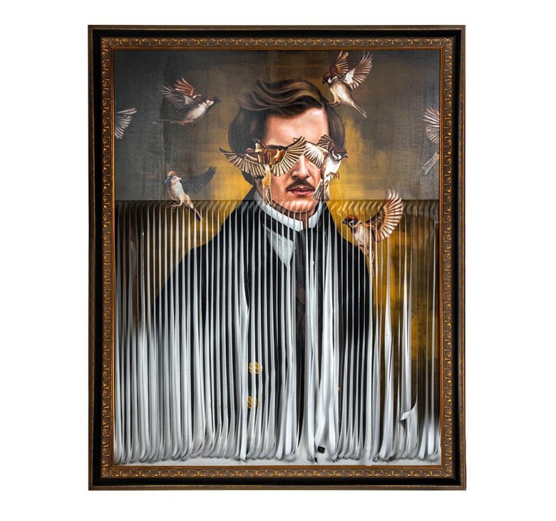 KARE obraz GENTLEMAN CUTS 130x163 cm