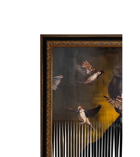 KARE obraz GENTLEMAN CUTS 130x163 cm