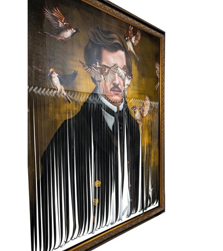 KARE obraz GENTLEMAN CUTS 130x163 cm