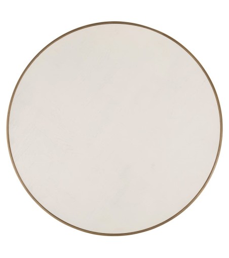 RICHMOND zestaw stolików WHITEBONE BRASS