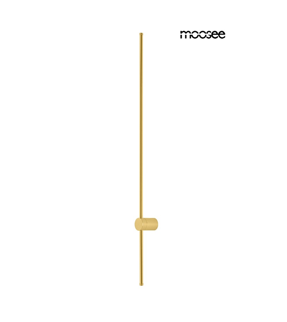 MOOSEE lampa ścienna OMBRE 120 złota