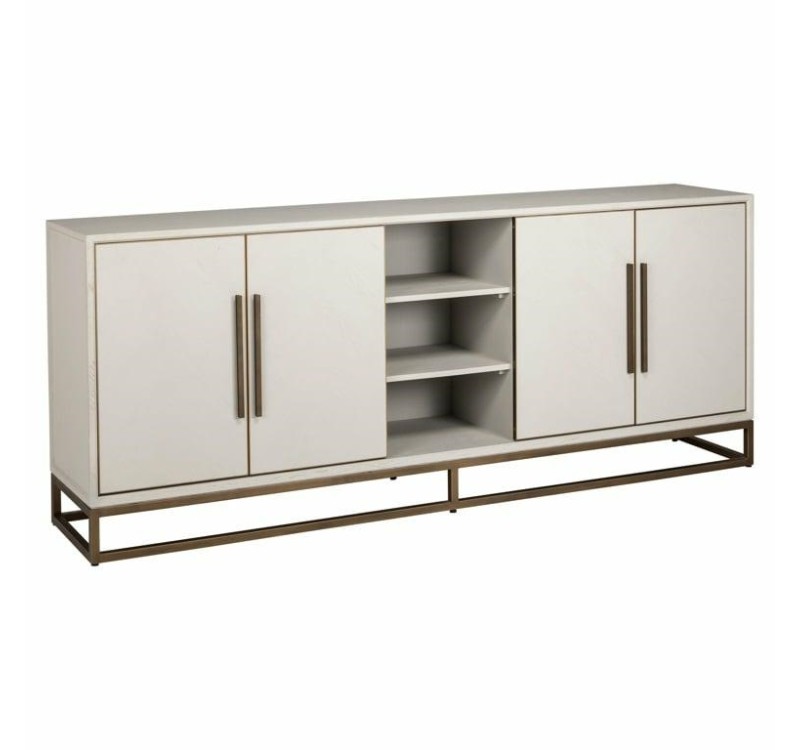 RICHMOND komoda WHITEBONE BRASS