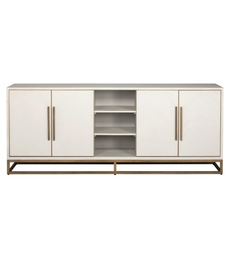 RICHMOND komoda WHITEBONE BRASS