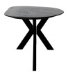 RICHMOND stół jadalniany TROCADERO 220 czarny