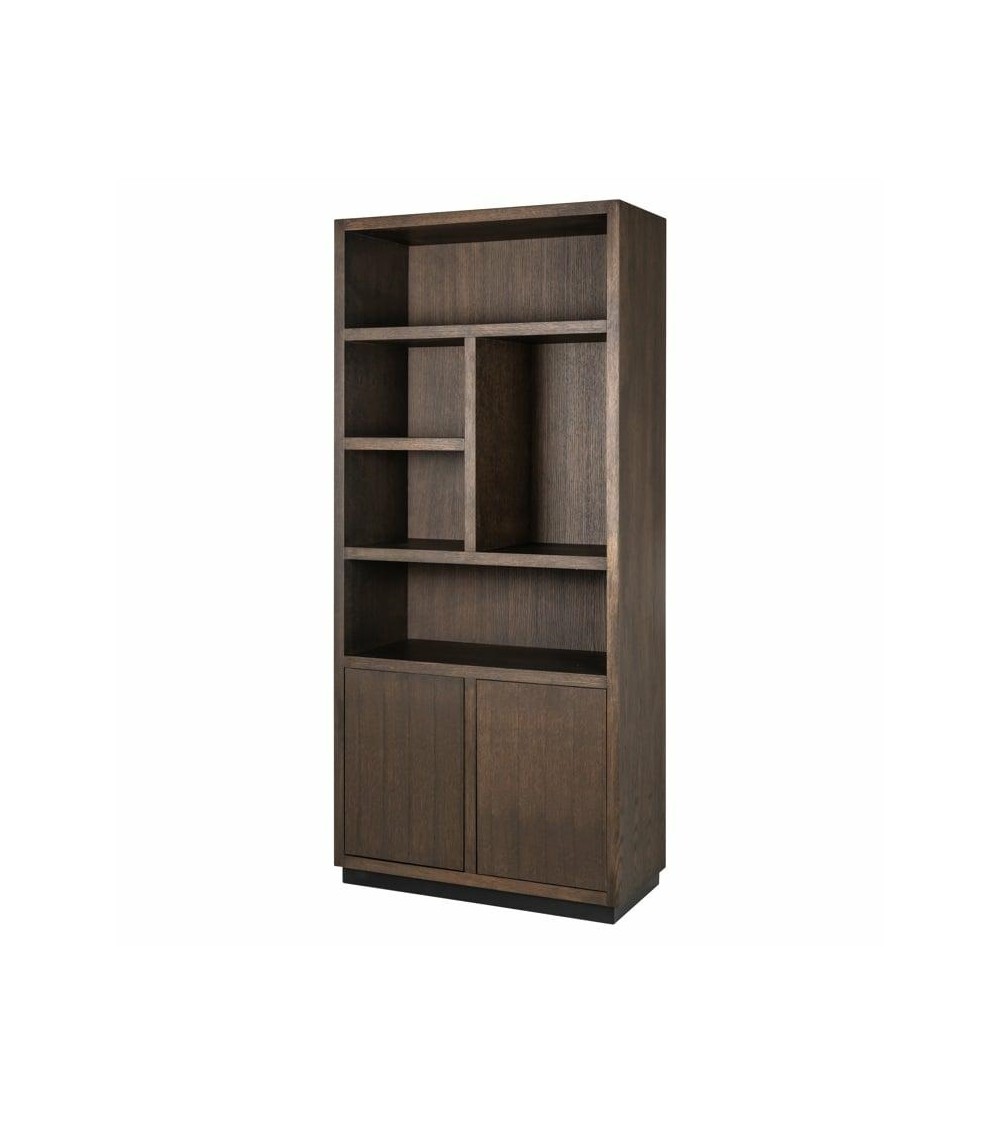 RICHMOND regał na książki OAKURA 2 brązowy
