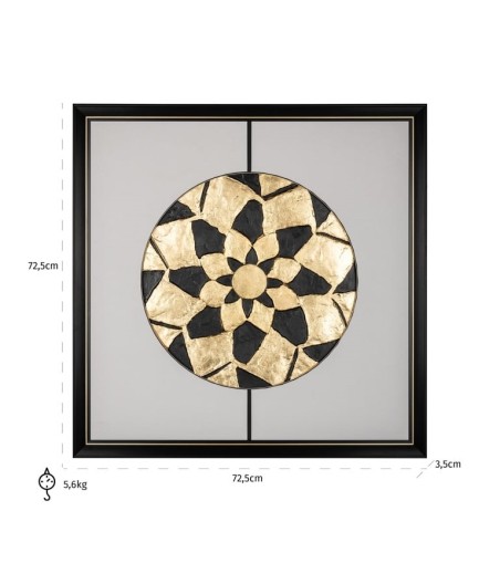 RICHMOND obraz SUN 73x73cm