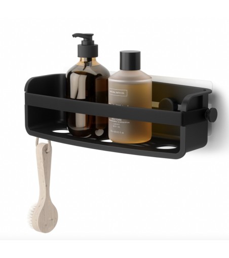 UMBRA półka prysznicowa ADHESIVE czarna