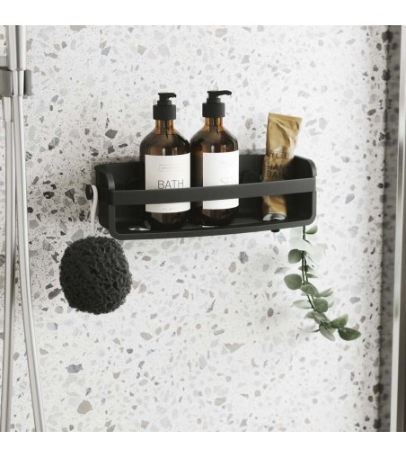 UMBRA półka prysznicowa ADHESIVE czarna