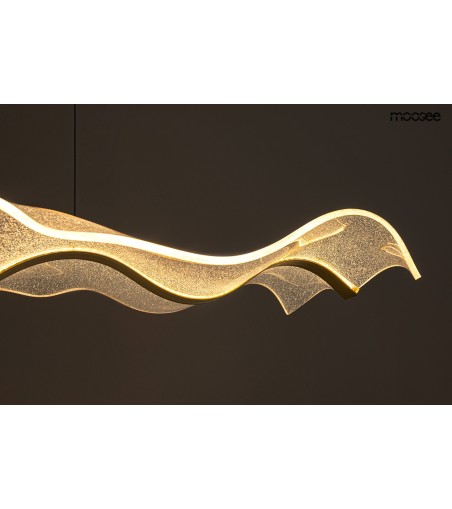 MOOSEE lampa wisząca BREATH 180 złota