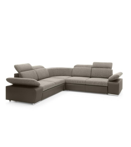 Narożnik CONTINENTAL M z funkcją spania - I grupa tkanin