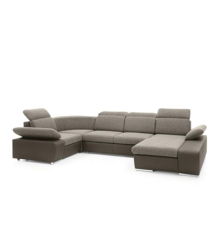 Narożnik CONTINENTAL L z funkcją spania - I grupa tkanin