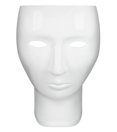 Fotel NEMO FACE CHAIR biały - włókno szklane