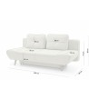 Sofa DORIAN z funkcją spania - II grupa tkanin