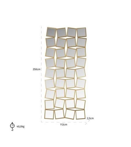 RICHMOND lustro ścienne BADIA złote