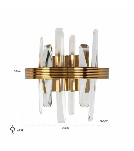 RICHMOND lampa ścienna BRIGH